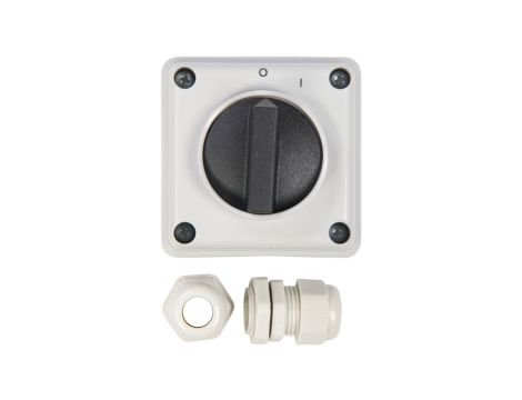 Łącznik krzywkowy 0-1 3P 12A IP65 Łuk E12-13 w obudowie 921213