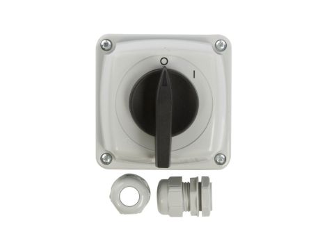 Łącznik krzywkowy 0-1 3P 25A IP44 Łuk E25-13 w obudowie 952511