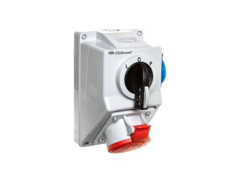 Zestaw instalacyjny z rozłącznikiem L-O-P 1x32A 5P 400V, 1x16A 2P+Z C32-48.1N IP54 974014