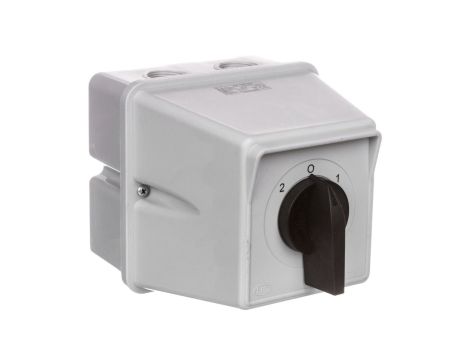 Łącznik krzywkowy 2-0-1 3P 100A IP44 ŁK 100-73 w obudowie sieć-agregat 910773