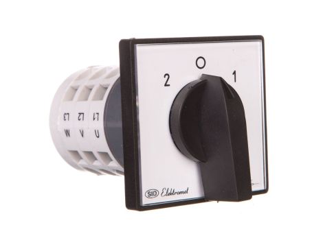 Łącznik krzywkowy 2-0-1 3P 16A IP65 z płytką Łuk E16-72 sieć-agregat 951671