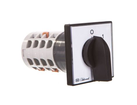 Łącznik krzywkowy 0-1-2 3P 16A IP65 z płytką Łuk E16-32 951631