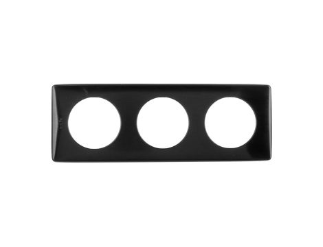 CELIANE Ramka potrójna uniwersalna węgiel 068983