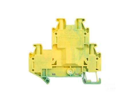 Złączka szynowa ochronna 2-piętrowa 4mm2 zielono-żółta Ex UTTB 4-PE 3044759