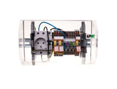 Listwa pomiarowa LPW 14-torowa, 230V AC, równoległa 847-1015/230-2000