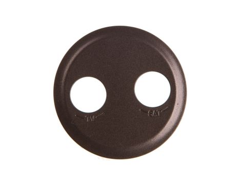 CELIANE Plakietka do gniazd TV-SAT grafit 067997