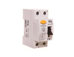 Wyłącznik różnicowoprądowy 2P 25A 0,3A typ AC KRD6-2/25/300 VDE 23195