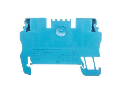 Złączka szynowa 2-przewodowa 1,5mm2 niebieska Ex ZDU 1.5 BL 1775490000 /opak.=100/