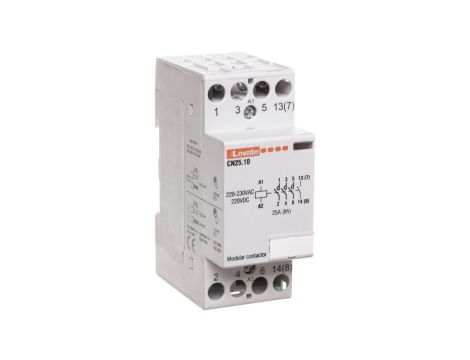 Stycznik modułowy 25A 4Z 0R 220-230V AC CN2510220