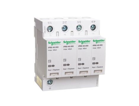 Ogranicznik przepięć Typ T2 4P 40/15kA iPRD40R-T2-4P A9L40401