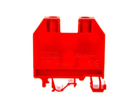 Złączka szynowa gwintowa 10mm2 czerwona VS 10 PA+ 003901103