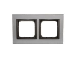 Simon 54 Nature Ramka podwójna szkło BURZOWA CHMURA DRN2/72