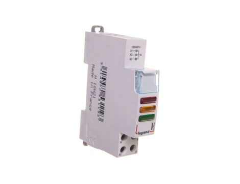 Lampka modułowa 3-fazowa czerwona/żółta/zielona LED 230/400V L435 412934