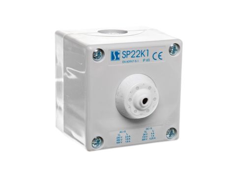 Kaseta 1-otworowa kompletna bez wyposażeniaSP22K1\00