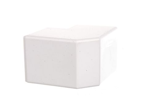 Pokrywa narożna zewnętrzna LHD 40x40mm biała 8646