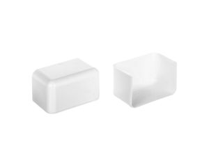 Pokrywa końcowa EKE 100x60mm biała 8551