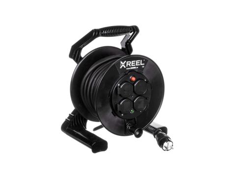 Przedłużacz bębnowy XREEL 20mb H05RR-F 3x2,5 IP54 4xGS 230V 92501H48223