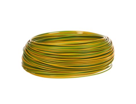 Przewód instalacyjny H05V-K 0,5 żółto-zielony 29082 /100m/