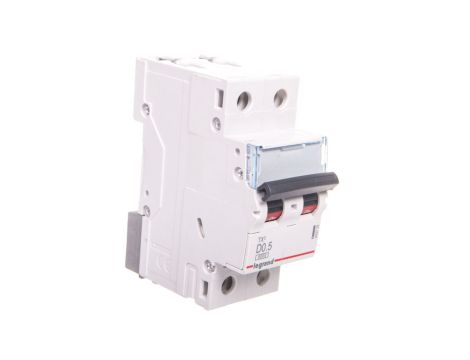 Wyłącznik nadprądowy 2P D 0,5A 6kA AC S302 TX3 403729