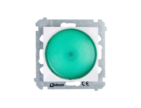 Simon 54 Sygnalizator świetlny LED zielone światło biały DSS3.01/11