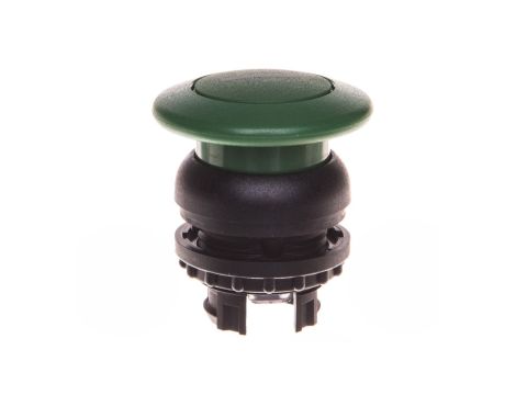 Napęd przycisku grzybkowego zielony z opisem z samopowrotem M22-DP-G-X1 216723