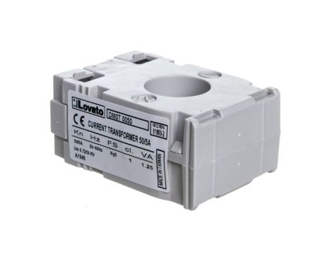 Przekładnik prądowy 50/5A, klasa 1, średnica otworu 22mm DM0T0050