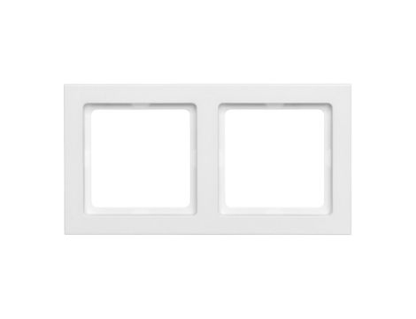 Berker Q.3 Ramka podwójna biała aksamit 10126099