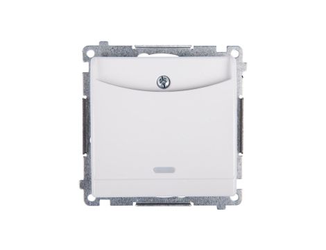 Simon 54 Łącznik hotelowy podwójny biały DWH2.01/11