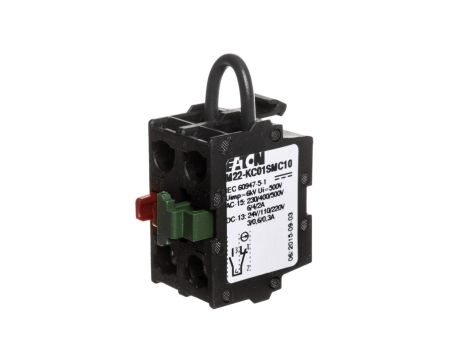 Styk pomocniczy z samokontrolą 1Z 1R montaż do ścianki tylnej M22-KC01SMC10 121473