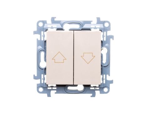 Simon 10 Łącznik żaluzjowy 10A IP20 kremowy CZW1.01/41