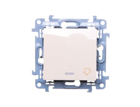 Simon 10 Przycisk /dzwonek/ z podświetleniem LED kremowy CD1L.01/41