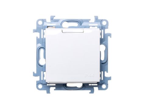 Simon 10 Gniazdo pojedyncze bez uszczelki białe 16A 250V IP44 CGZ1BU.01/11