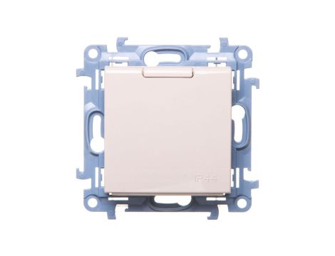 Simon 10 Gniazdo pojedyncze bez uszczelki kremowe 16A 250V IP44 CGZ1BU.01/41