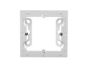 Simon 10 Puszka natynkowa pojedyncza składana biała CSC/11