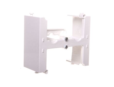 Simon 10 Podstawa naścienna rozszerzająca puszkę pojedynczą składaną biała CSH/11