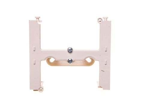 Simon 10 Podstawa naścienna rozszerzająca puszkę pojedyńczą składaną kremowa CSH/41