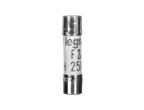 Wkładka bezpiecznikowa cylindryczna 5x20mm 2,5A F 250V 010225