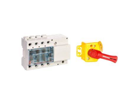 Rozłącznik izolacyjny 3P 63A VISTOP /napęd boczny czerwony/ 022316