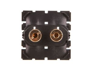 CELIANE Gniazdo głośnikowe bananowe pojedyncze 067312