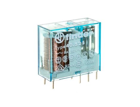 Przekaźnik miniaturowy 2P 8A 12V DC cewka czuła 40.52.7.012.0000