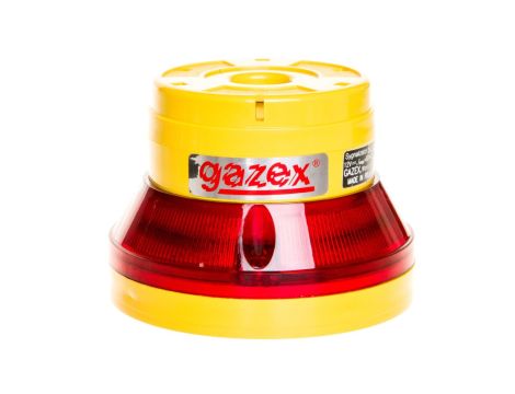 Sygnalizator optyczno-akustyczny 12V DC pulsacyjny LED czerwony 105/70dB IP54 SL-32