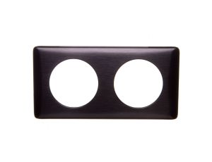 CELIANE Ramka podwójna węgiel 068982