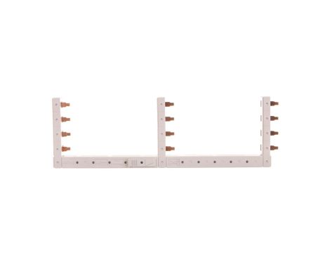 Szyna łączeniowa pionowa 4P/3-rzędowa, lewa, rozstaw 125mm KCF668L