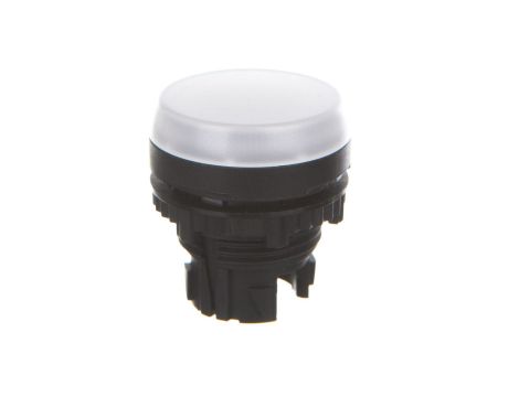 OSMOZ Główka sygnalizatora 22mm biała z podświetleniem 024160