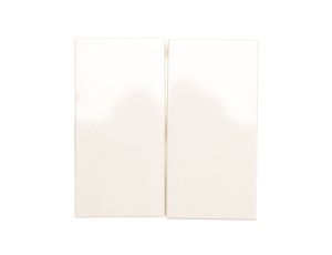 B.Kwadrat Klawisz podwójny kremowy 5316238992