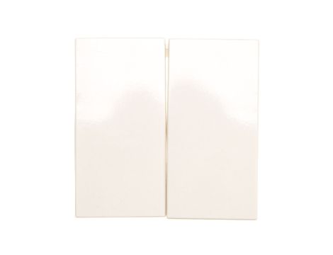 B.Kwadrat Klawisz podwójny kremowy 5316238992