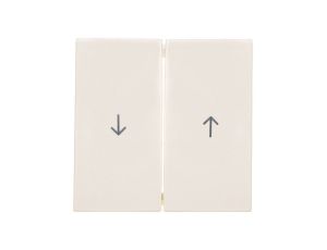 B.Kwadrat Klawisz podwójny symbol /strzałka/ kremowy 5316258992