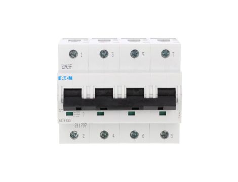 Wyłącznik nadprądowy 4P C 63A 25kA AC AZ-4-C63 211797
