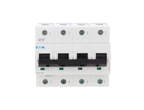 Wyłącznik nadprądowy 4P C 25A 25kA AC AZ-4-C25 211777