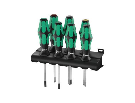 7 ZESTAW WKRĘTAKÓW KRAFTFORM LASERTIP + WIESZAK, 7 CZĘŚĆ